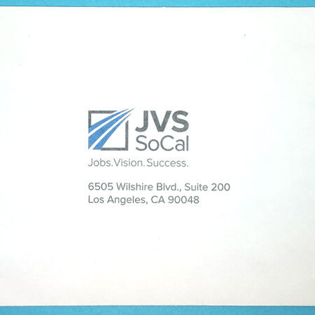 JVS Return Envelope (#10)