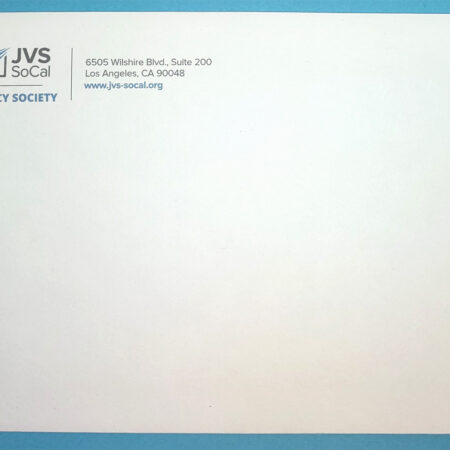 JVS SoCal Legacy Society Envelope (A6)