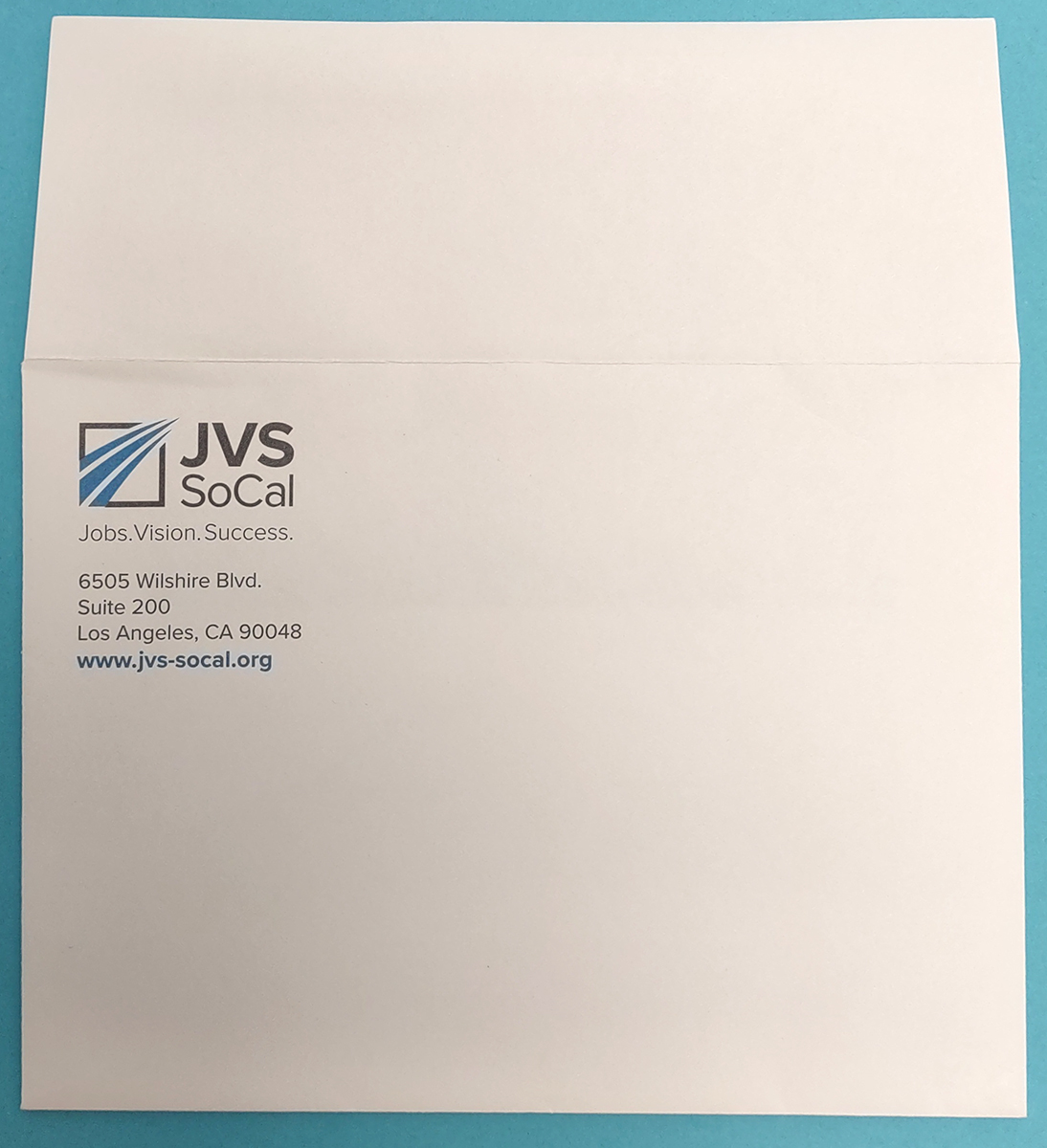 JVS SoCal Envelope (A6)